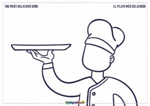 Most Delicious Dish Creative Worksheet - LittleBigArtists