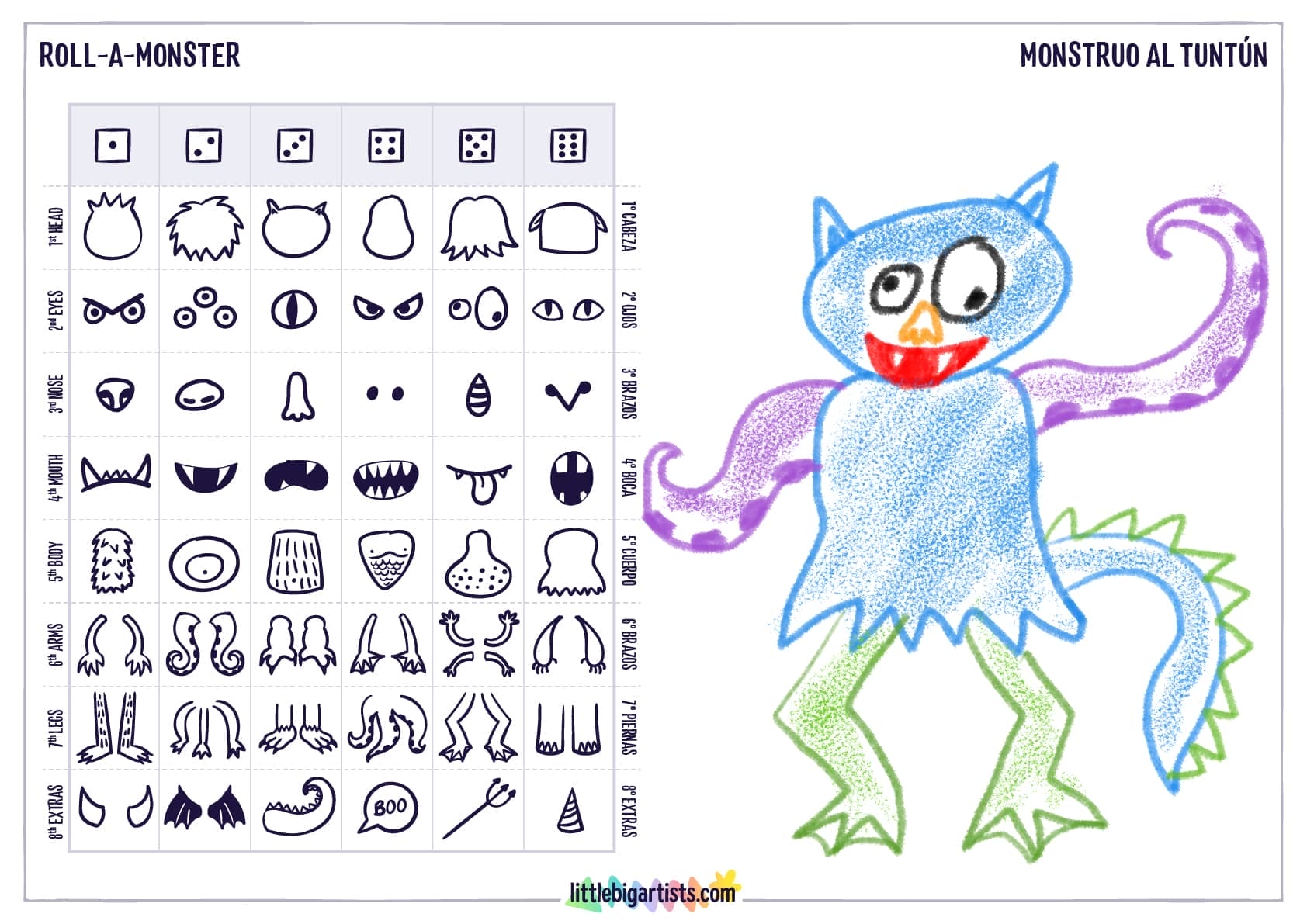 Cute Doodle Monsters Vector & Photo (Free Trial) | Bigstock