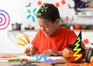Halloween Drawing Activities for Kids
