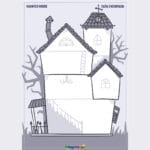 Haunted House Drawing Activity - LittleBigArtists