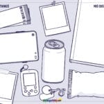 My Favorite Things - Printable Worksheet with Creative Drawing Activity